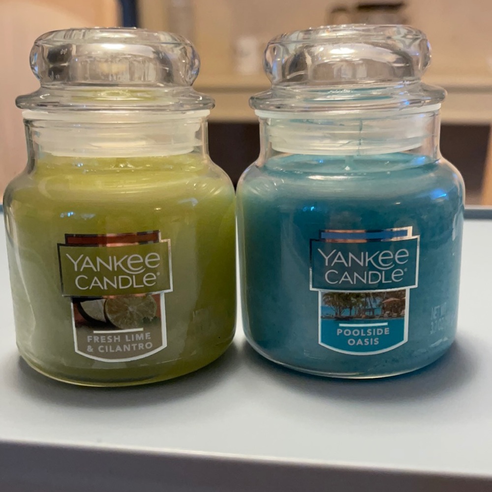 Yankee Candles 3.7oz each